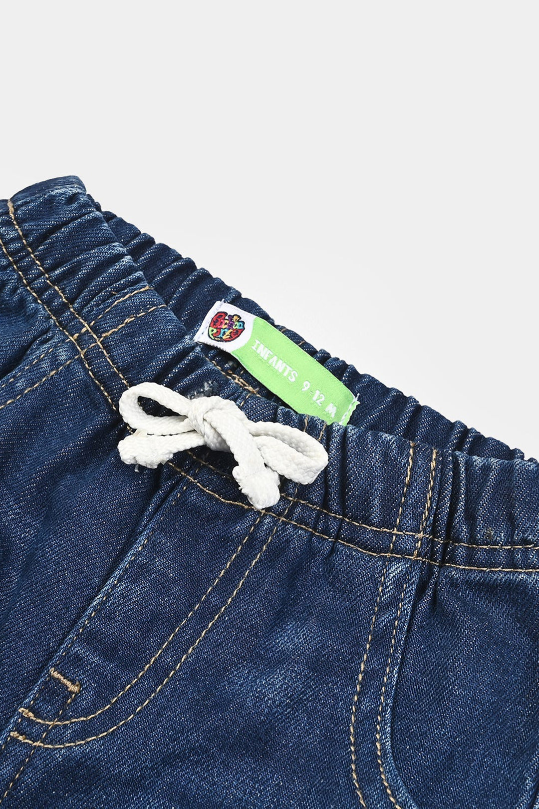 Infant Boys Denim Rigid Shorts - Dark Blue