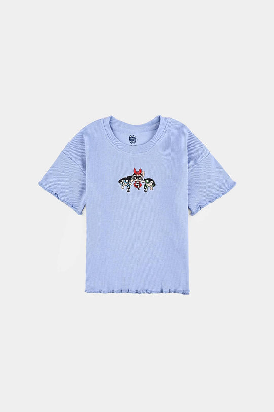 Infant Girls Rib T-Shirt H/S Character