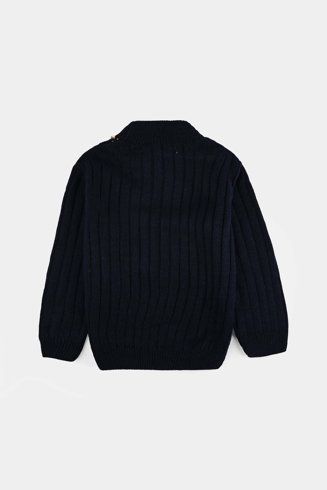 Girls F/S Sweater Murex-NAVY