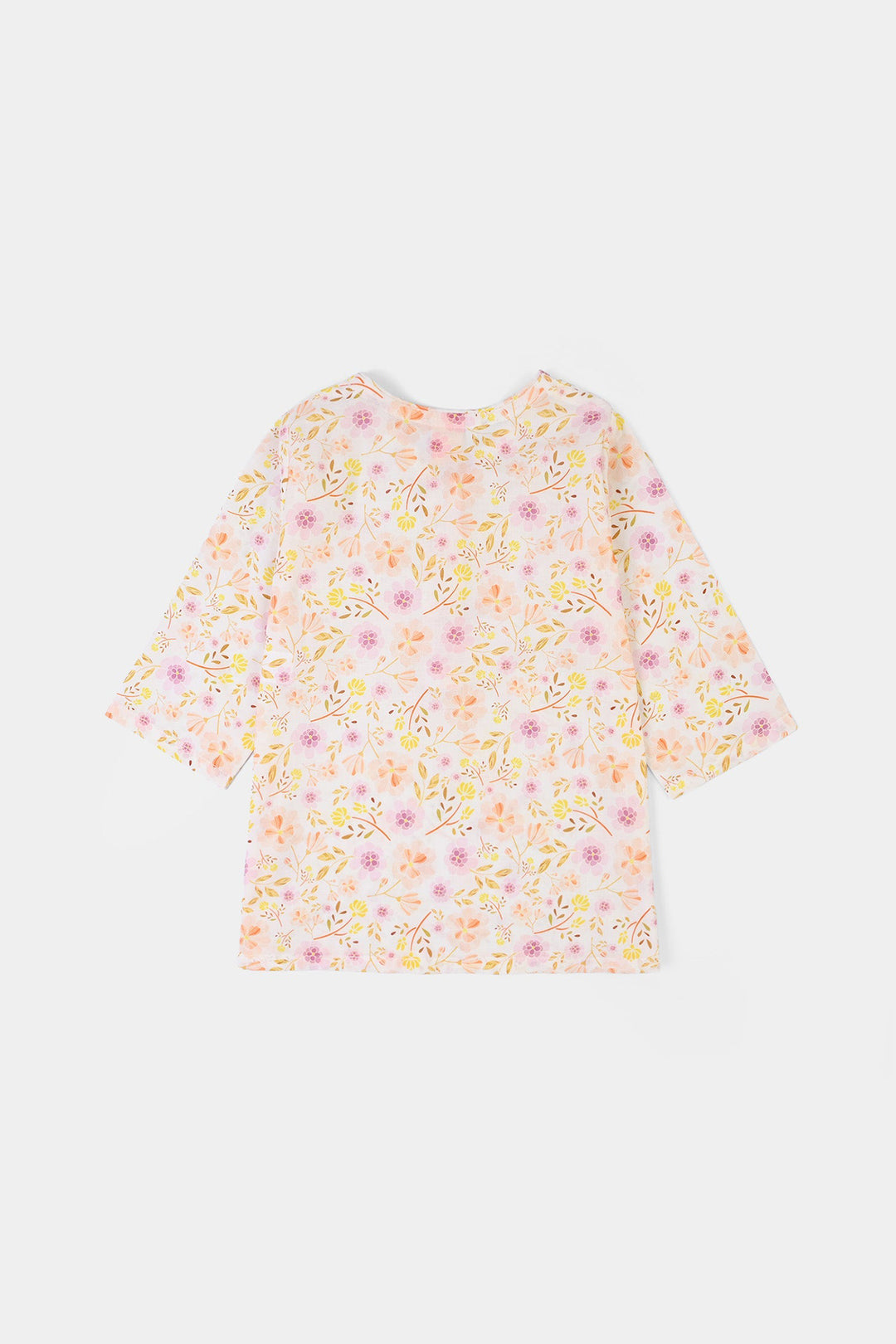 Girls Cotton Poplin Printed 2Piece Ditsy
