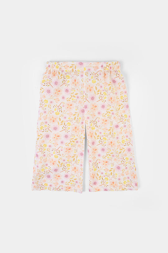 Girls Cotton Poplin Printed 2Piece Ditsy