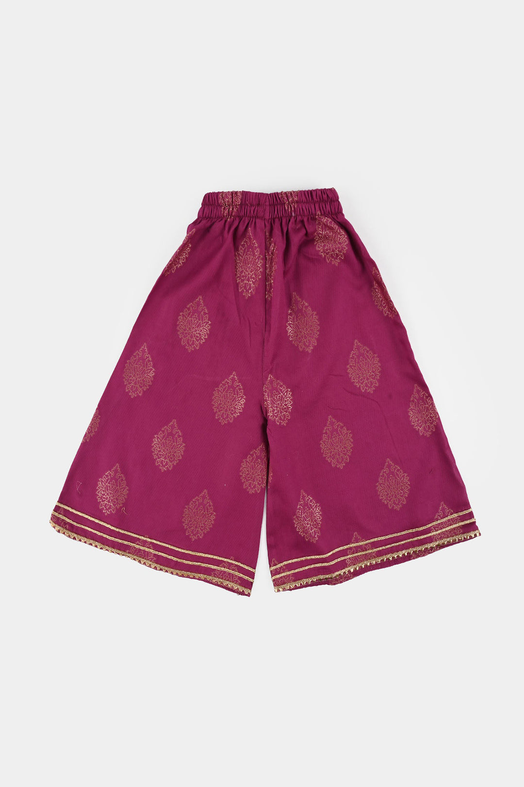 Infant Girls Jacquard 2 Piece Set (Titli) - Magenta