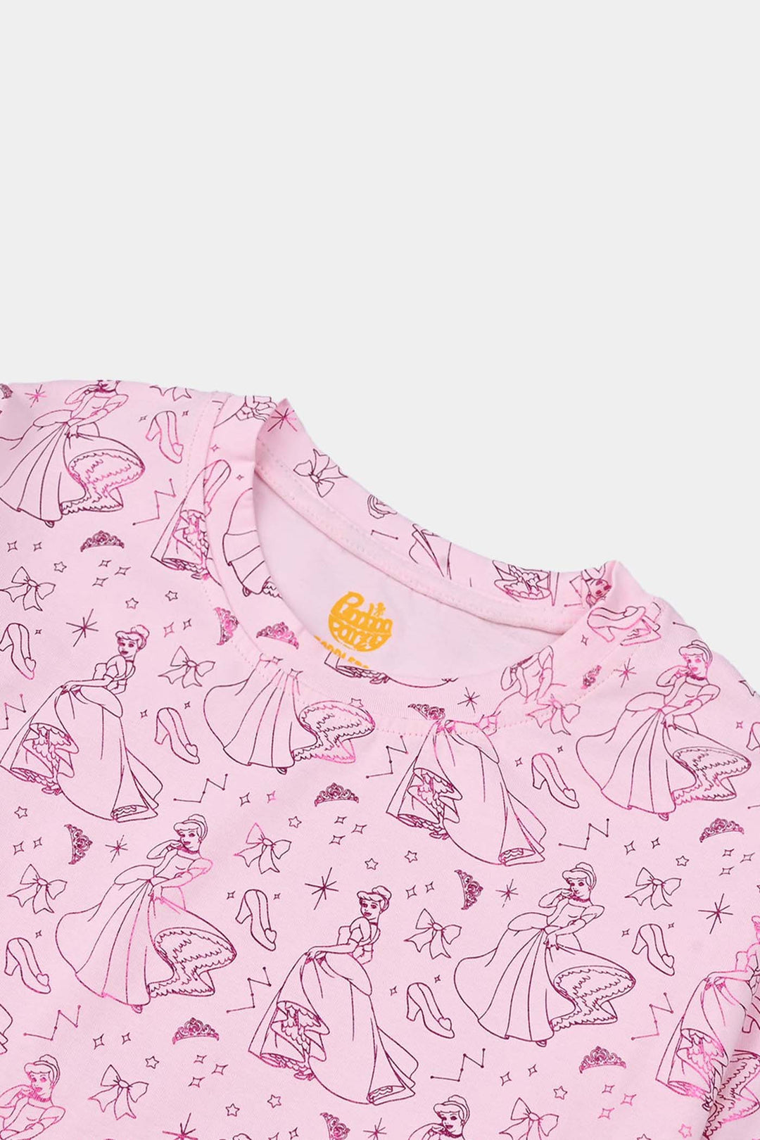 Girls Lycra Jersey T-Shirt F/S- Candy Pink