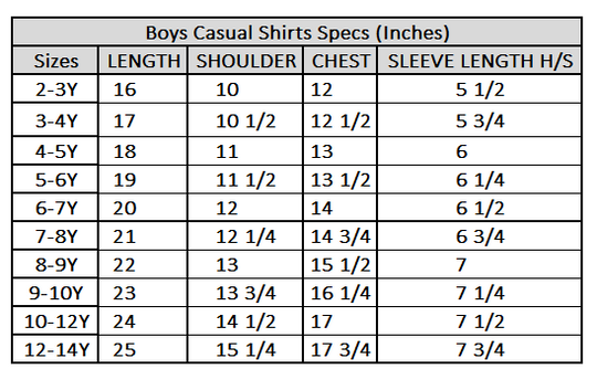 Boys Oxford Shirt (Tropical) - Blue