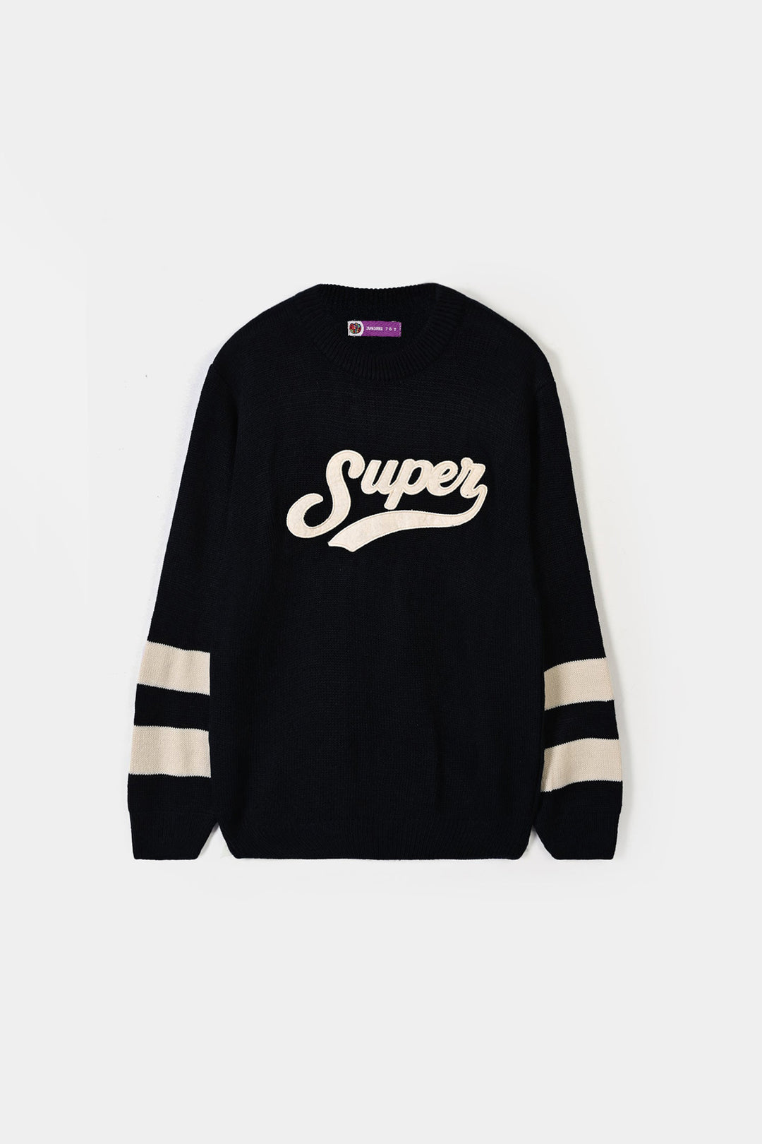 Boys Acrylic Sweater Super - NAVY