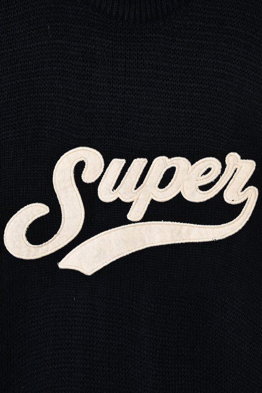 Boys Acrylic Sweater Super - NAVY