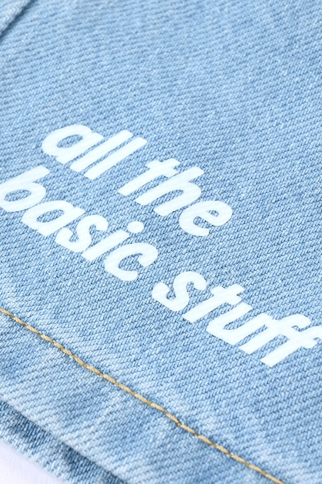 Boys Denim Rigid Shorts - Light Blue