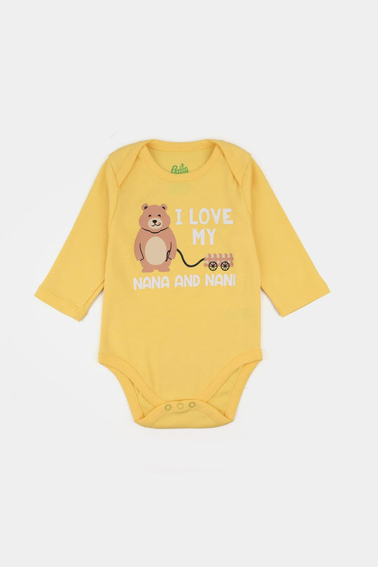 Infant Unisex Cotton Interlock Romper F/S NANA & NANI - Yarrow