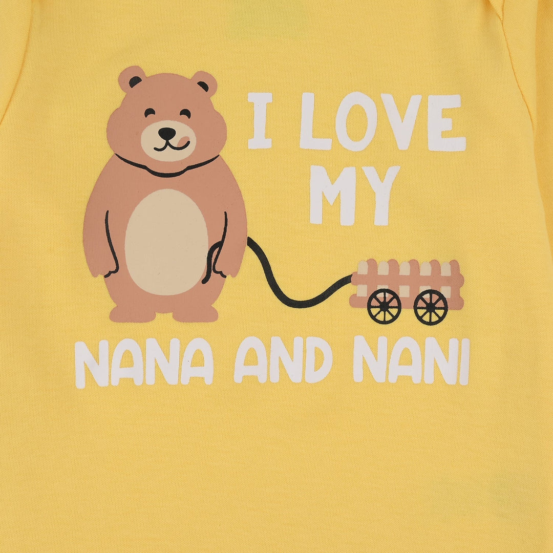 Infant Unisex Cotton Interlock Romper F/S NANA & NANI - Yarrow