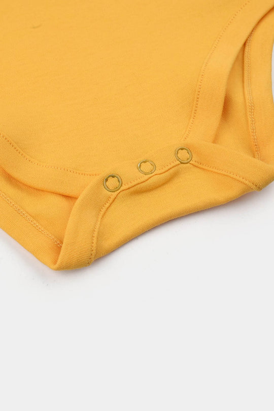 Infant Boys Cotton Interlock Romper F/S ROAR