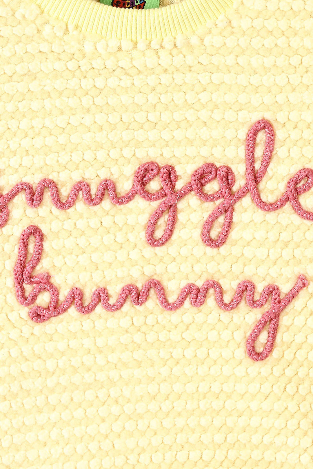 Infant Girls Quilted 2Pcs Suit Snuggle Bunny-Yellow