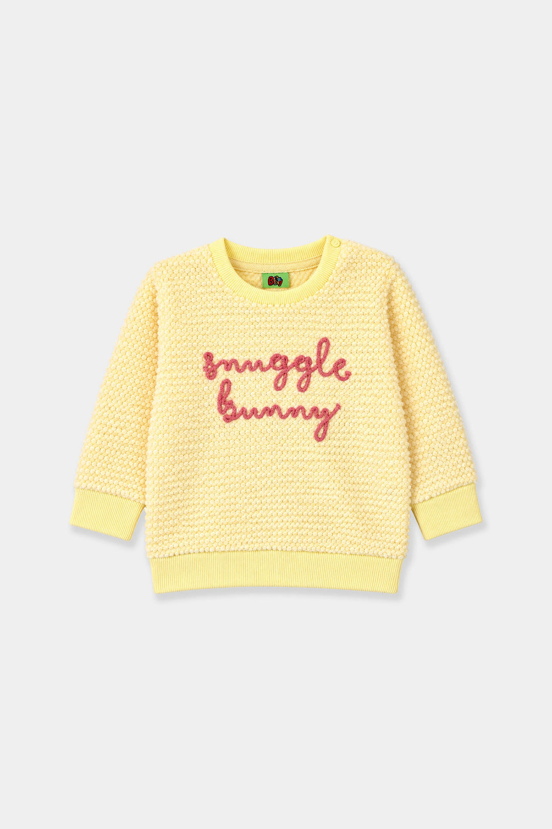Infant Girls Quilted 2Pcs Suit Snuggle Bunny-Yellow
