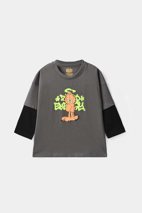 Boys Cotton Jersey T-Shirt Character - Rock
