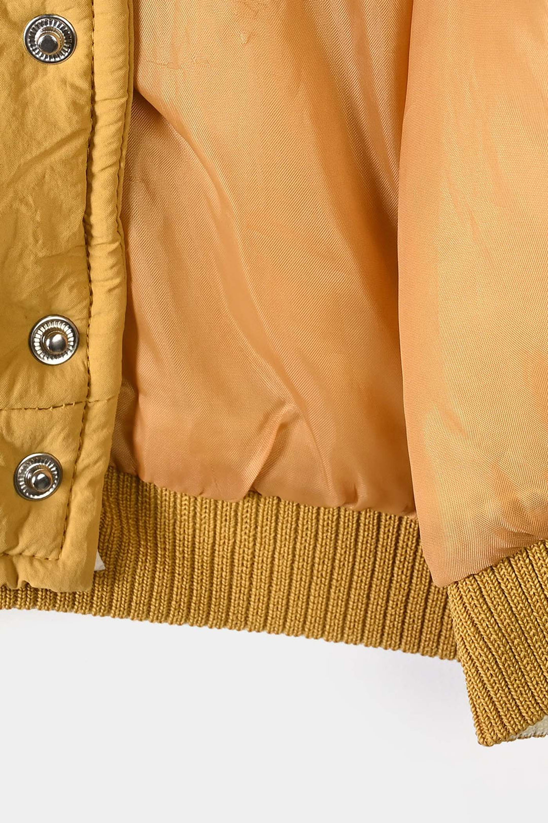 Infant Boys Polyester Puffer Jacket Tazz-Yellow