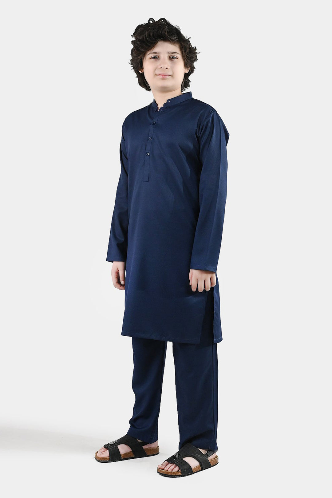 Boys Blended Suit 2 Piece (Blended) - Blue