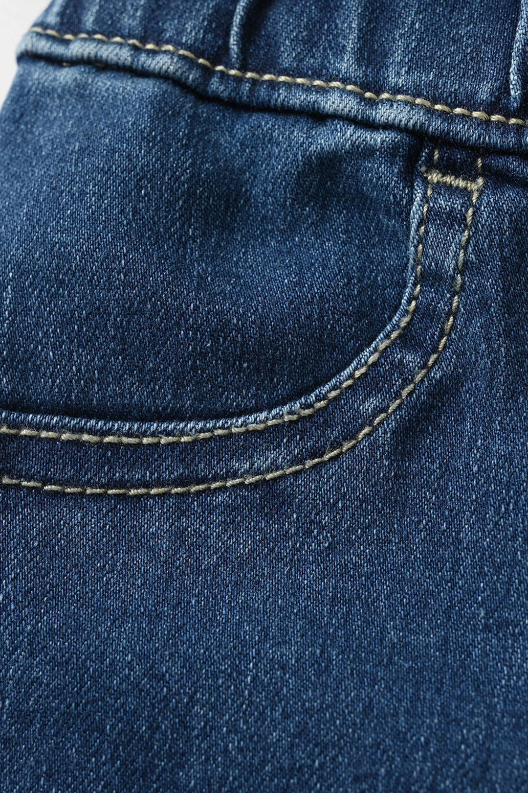 Girls Denim Stretch Jeggings Basic - Mid Blue