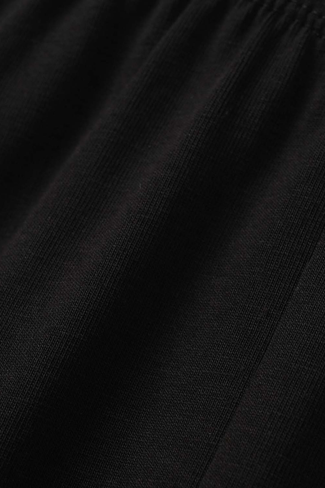 Infant Girls Jersey/Terry Basic Tights - Black