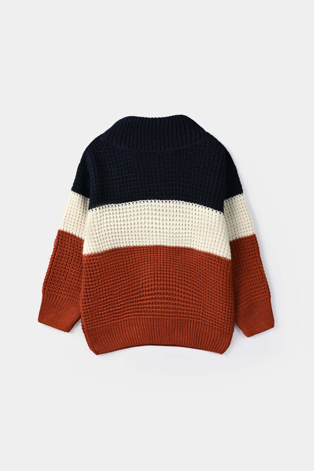 Boys Acrylic Sweater - Vibes - Multi
