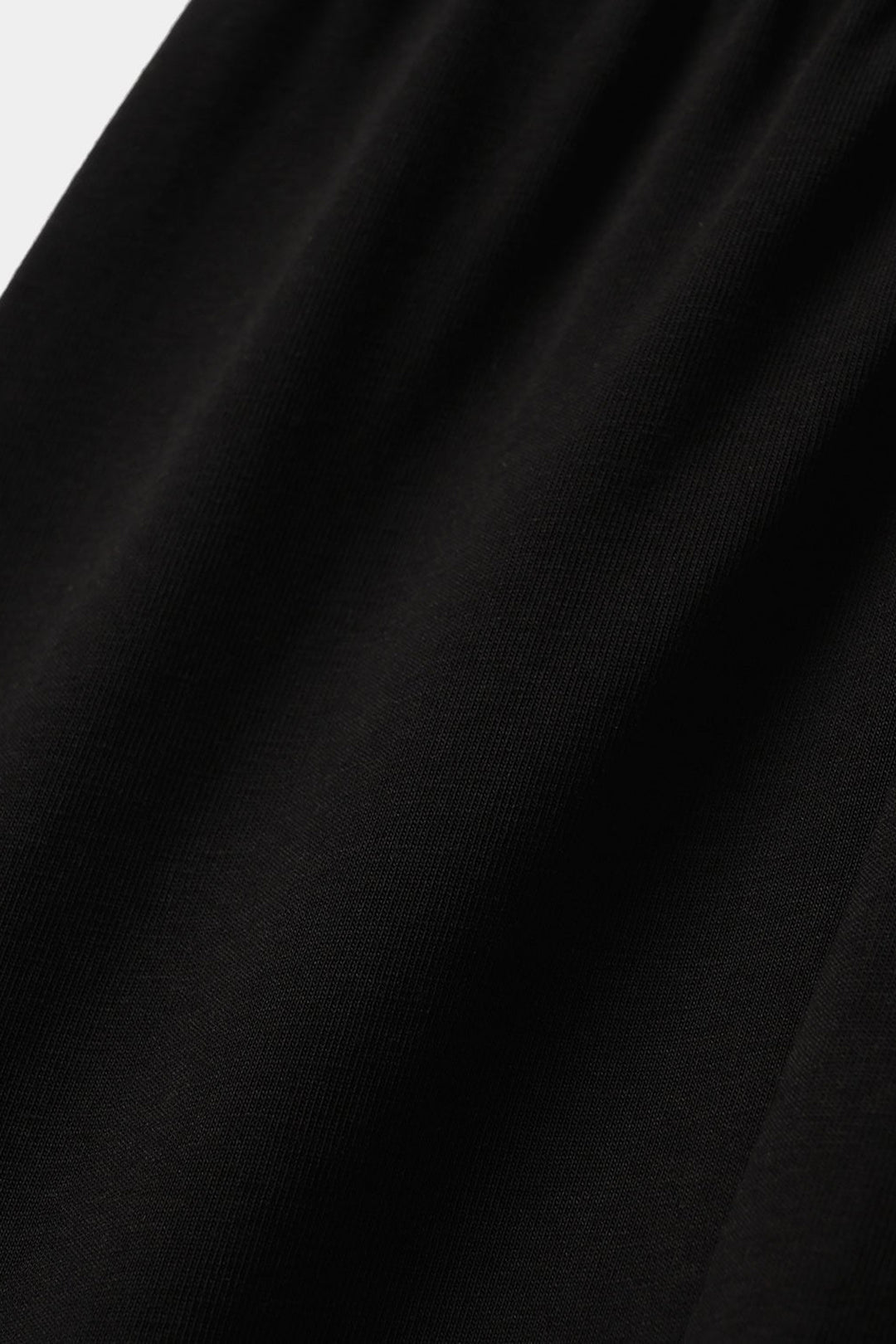 Girls Jersey/Terry Basic Tights - Black