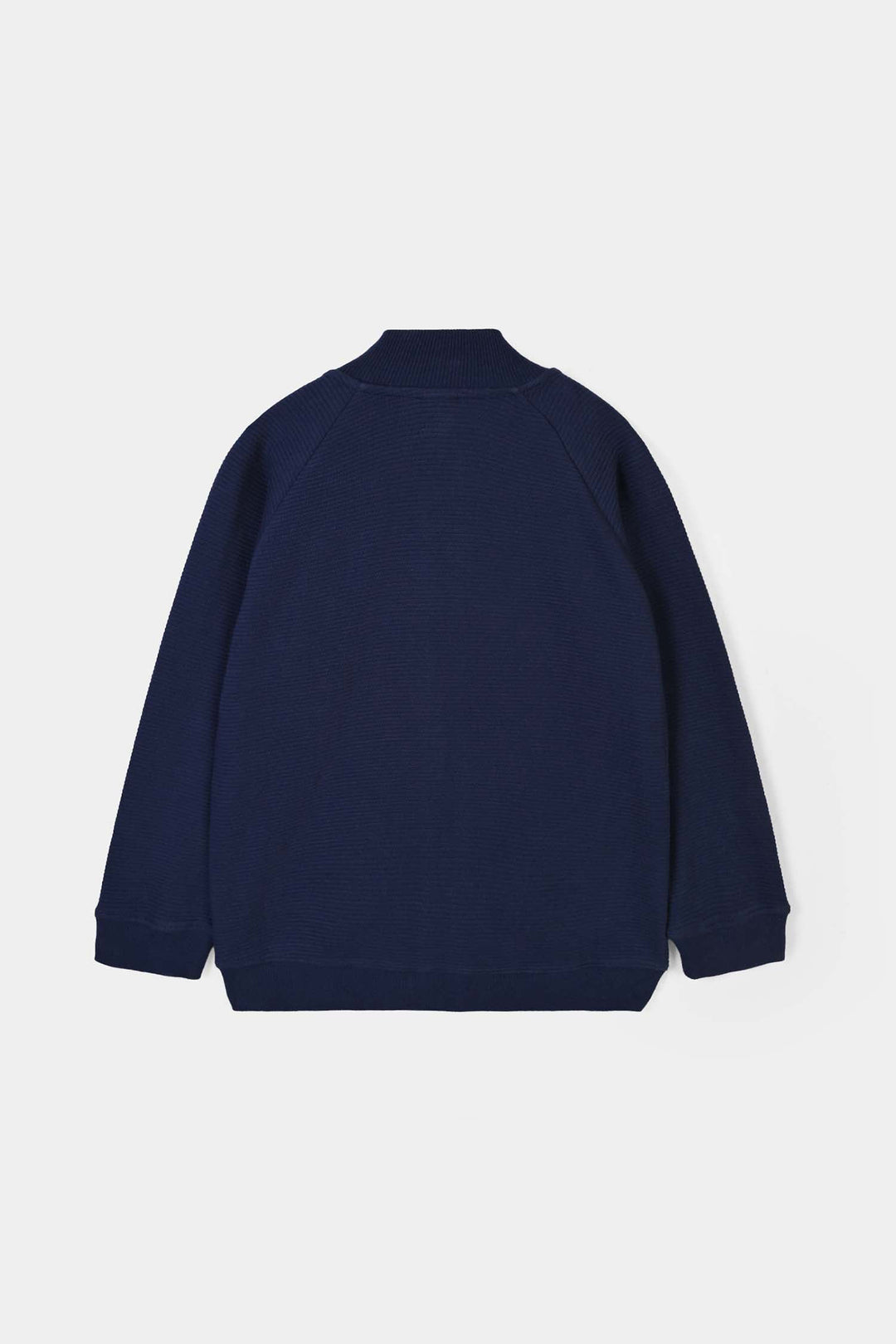 Boys Ottoman Knitted Jacket Real Energy - NAVY