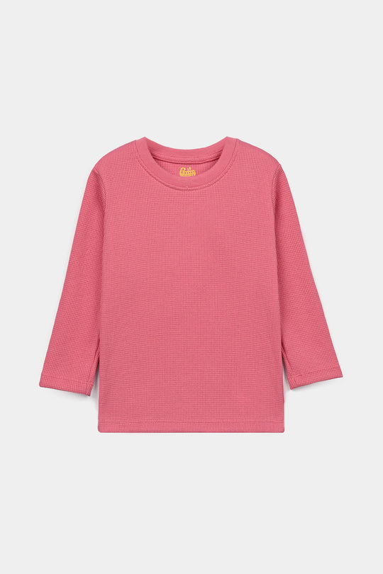 Boys Thermal inner Suit Pink