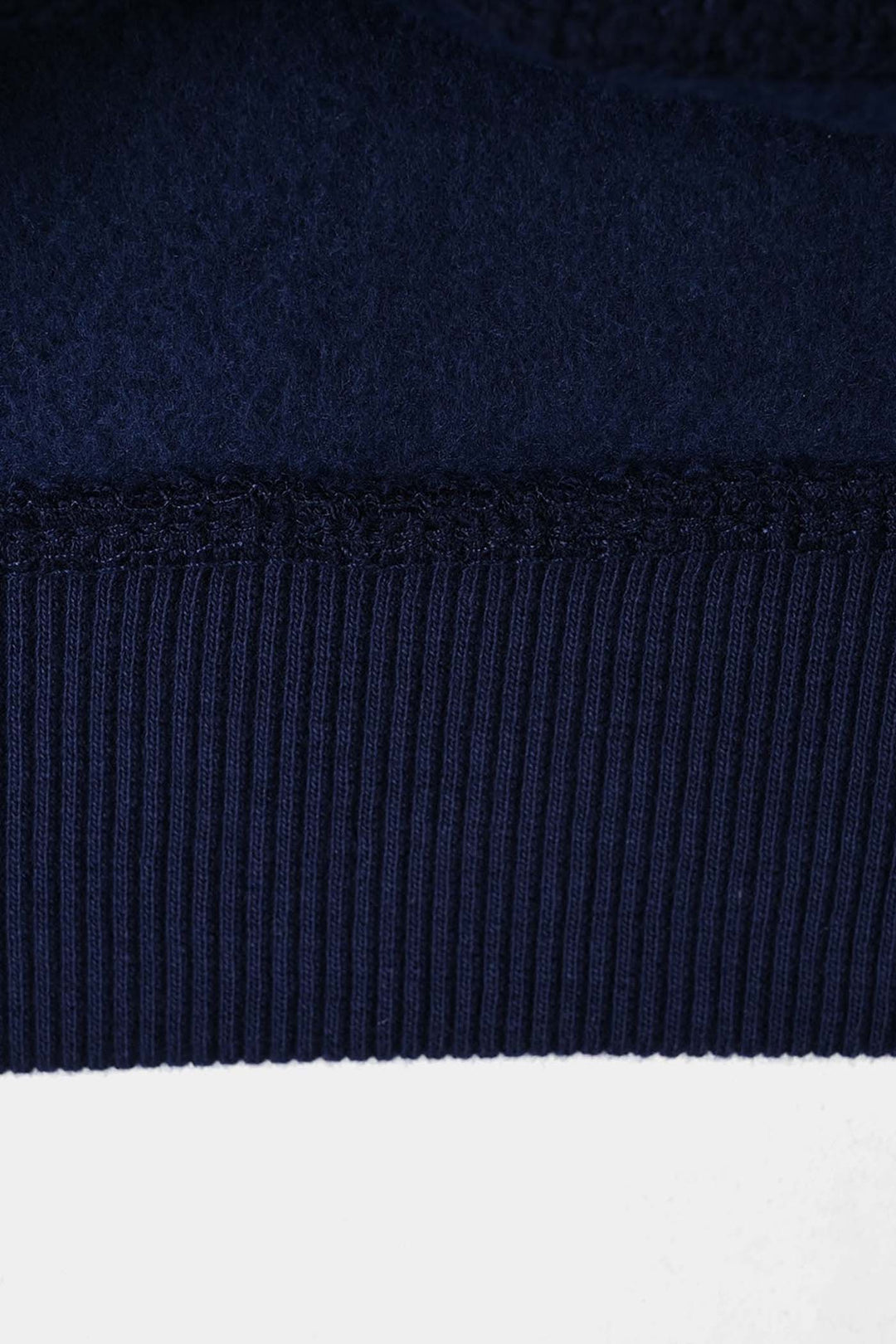 Girls Fleece 2 Piece Suit Lace Bow - NAVY