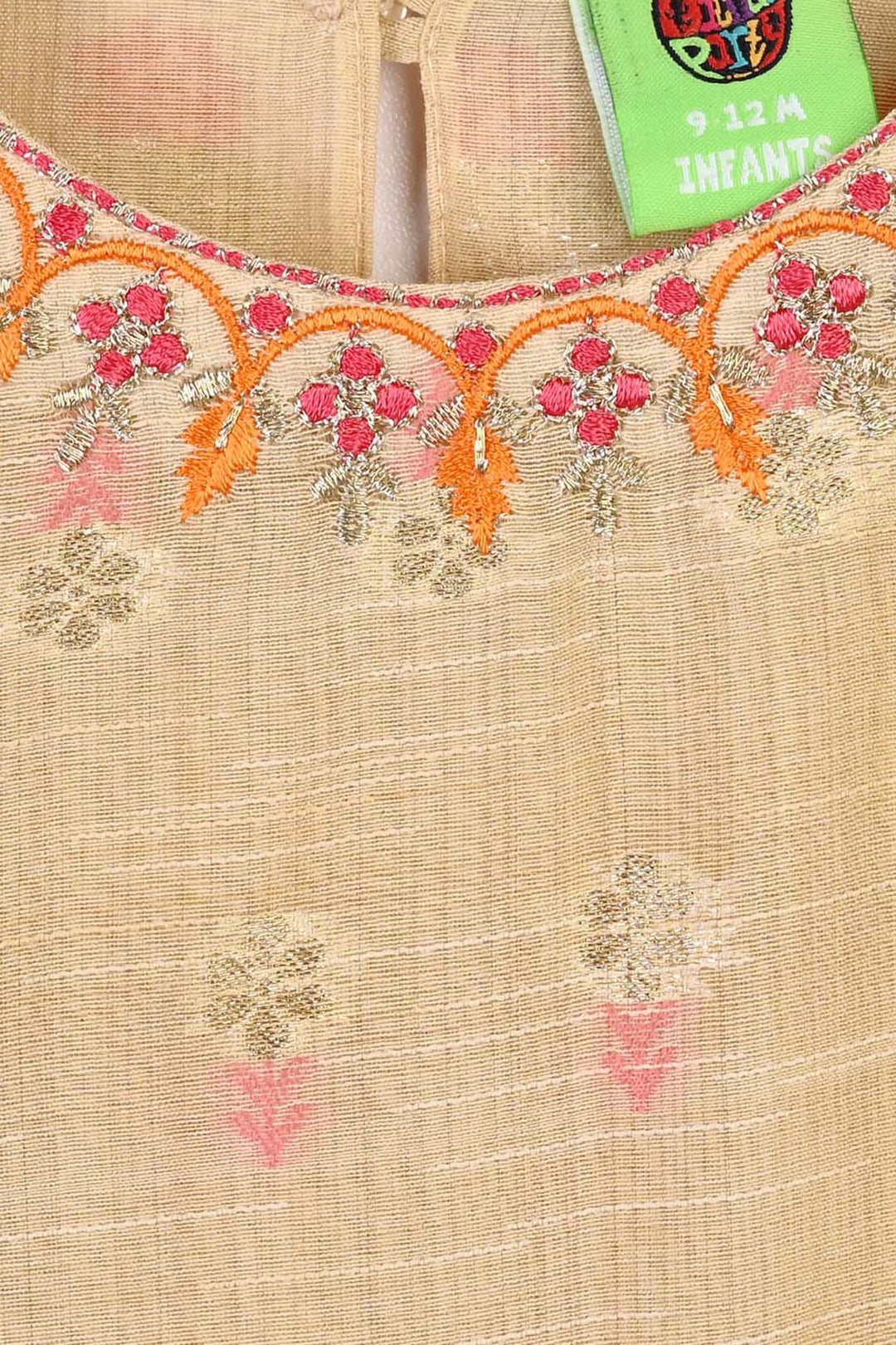 Infant Girls Polyester 2Pcs Jashn