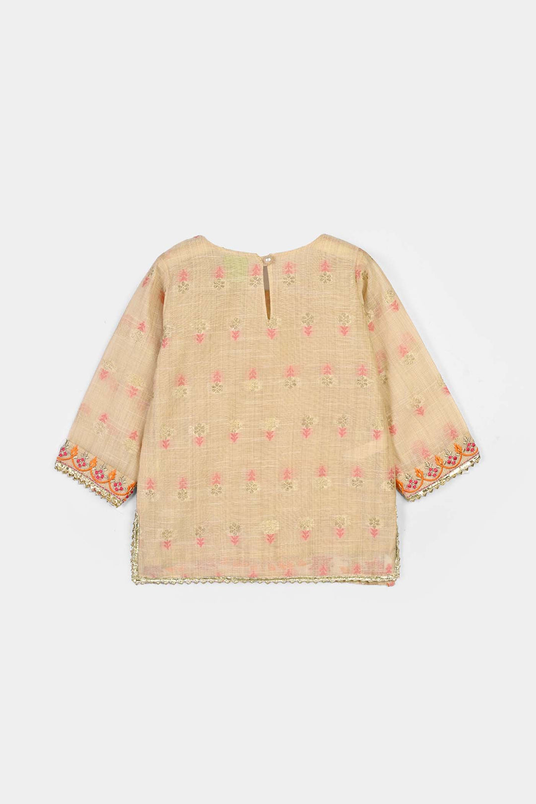Infant Girls Polyester 2Pcs Jashn