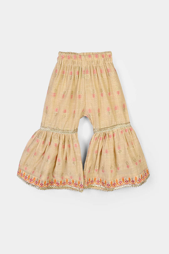 Infant Girls Polyester 2Pcs Jashn