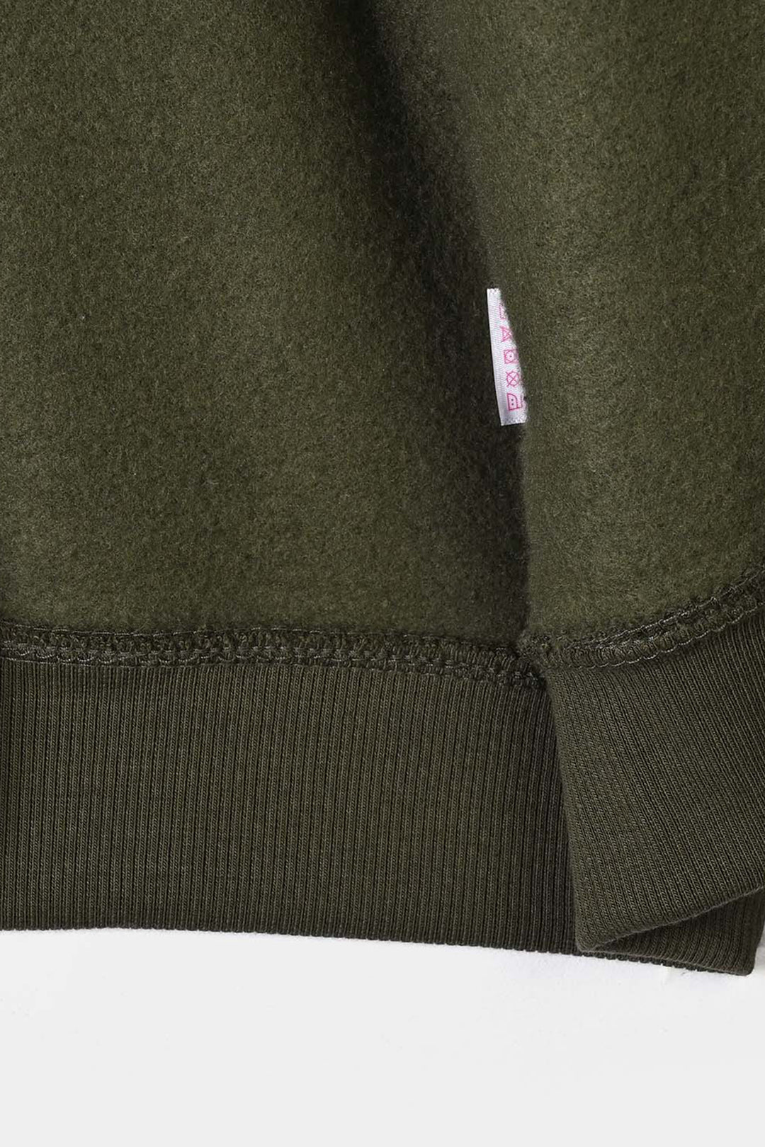 Boys Fleece Knitted Jacket Basic Green