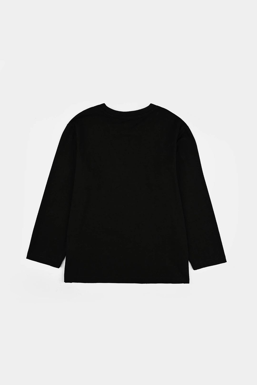 Boys Lycra Jersey T-Shirt Character - Black