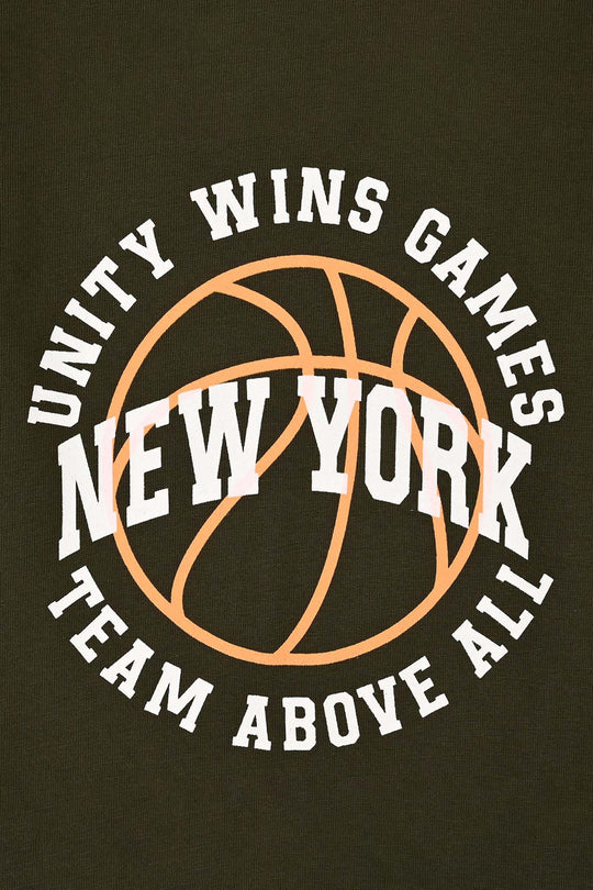 Boys Cotton Jersey T-Shirt Unity Wins Game