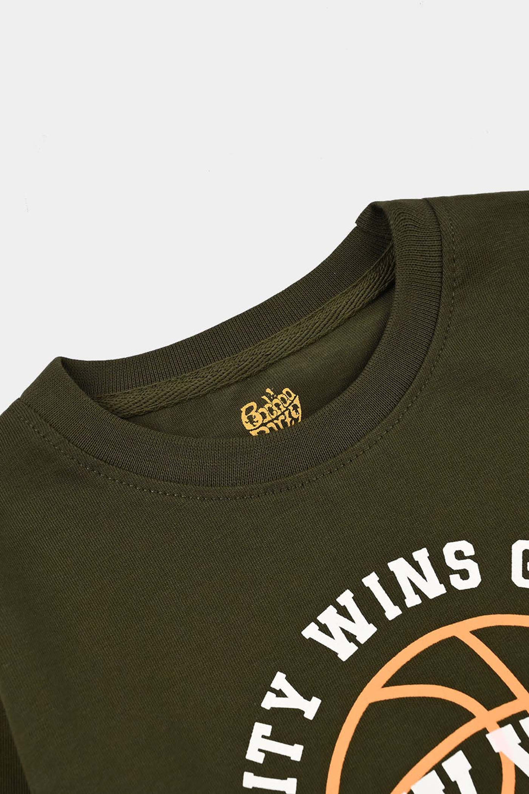 Boys Cotton Jersey T-Shirt Unity Wins Game