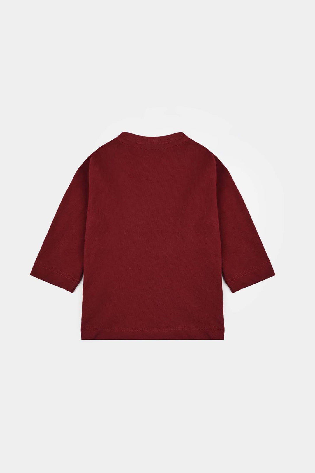Infant Girls Cotton Jersey T-Shirt little Sweet Heart - Maroon