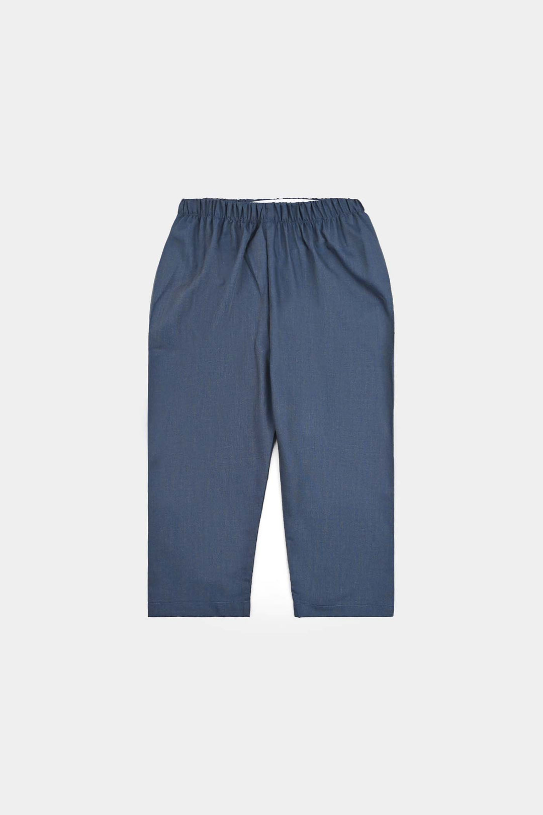 Infant Boys Poly Viscose 3 Piece Suit (Monotone)-Blue