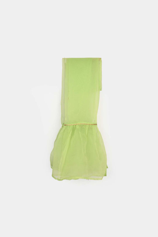 Girls Viscose 3-Piece Set (Falak) - Magenta