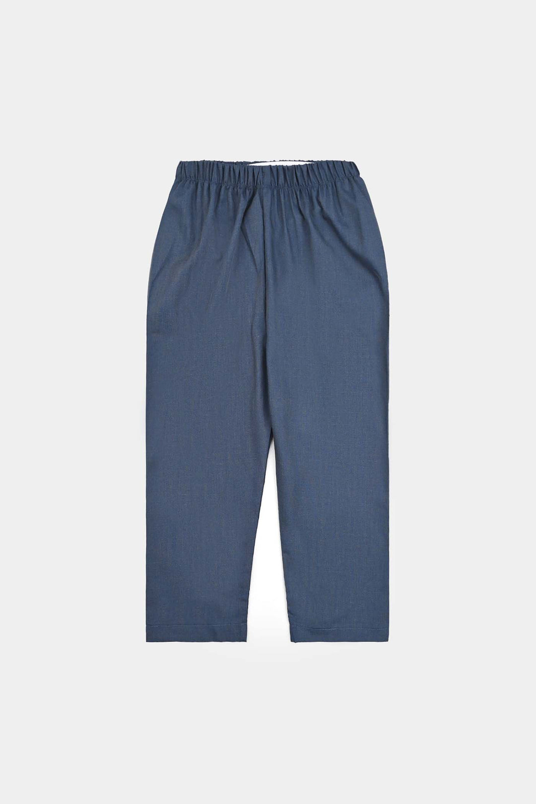 Boys Poly Viscose 3 Piece Suit (Monotone)-Blue