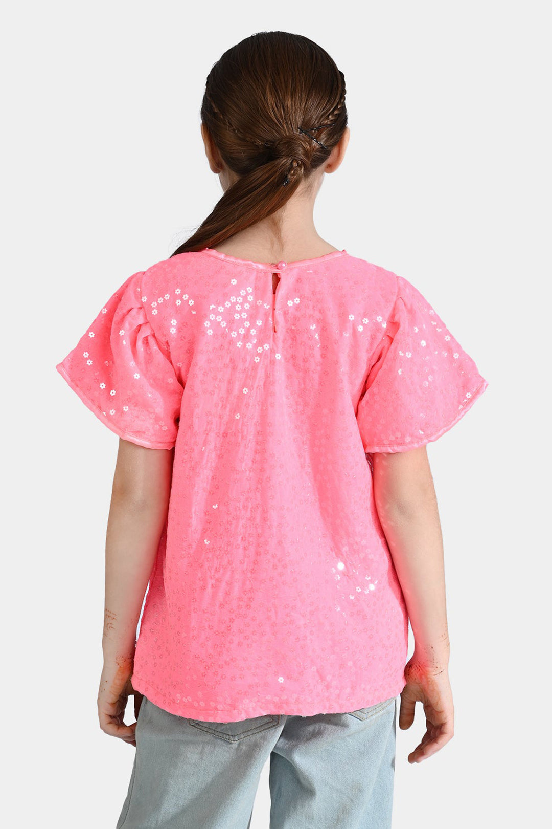 Girls Sequence Casual Top Sitara