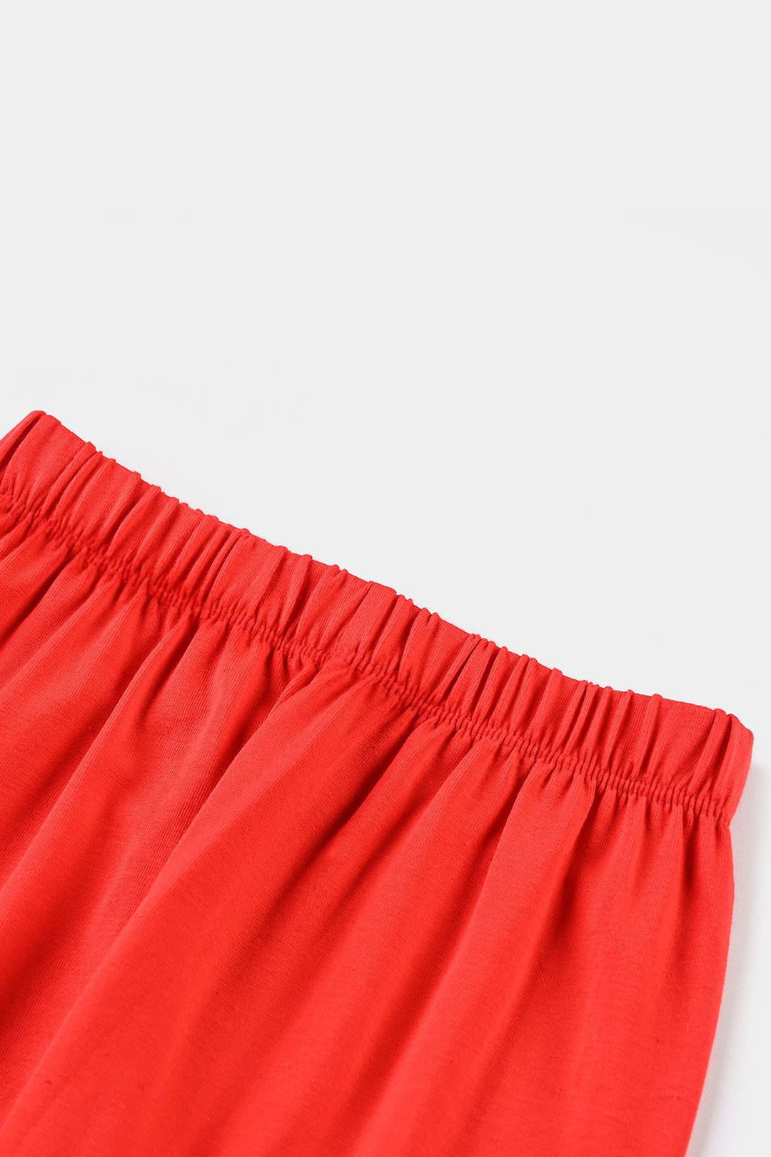 Infant Girls Jersey/Terry Tights Red-Chines Red