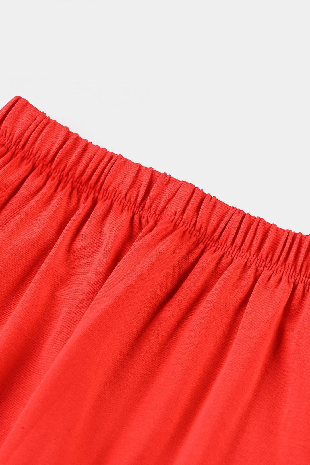 Infant Girls Lycra Jersey Tights - Red