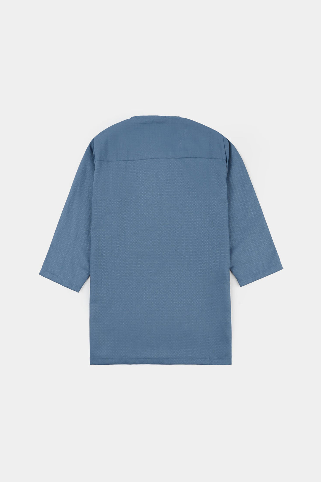 Infant Boys Poly Viscose Kurta Pajama (Dobby) - Grey