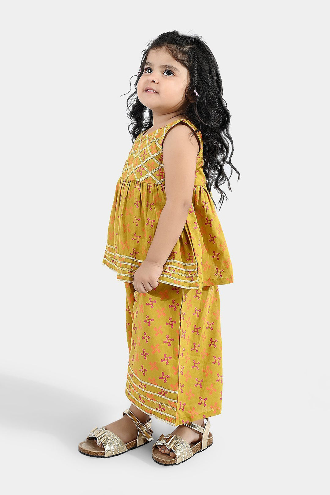 Infant Girls Cotton 2Pcs Zauq - Dhani