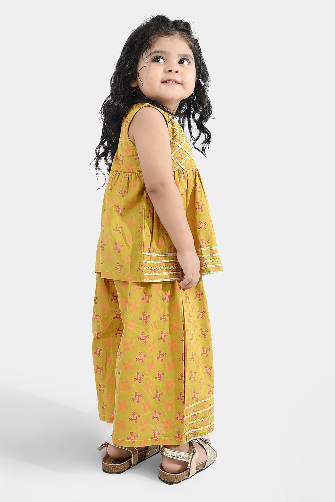 Infant Girls Cotton 2Pcs Zauq - Dhani