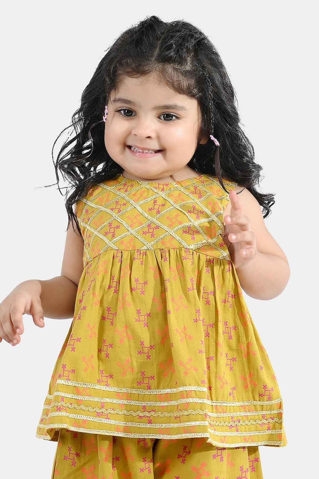 Infant Girls Cotton 2Pcs Zauq - Dhani