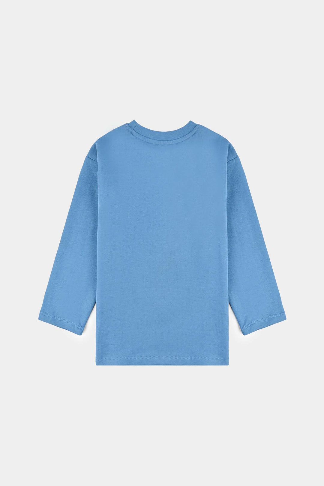 Boys Cotton Terry T-Shirt (It Real) - Blue