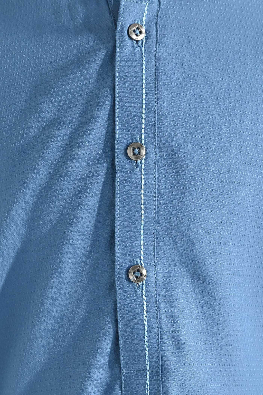 Boys Poly Viscos Kurta Pajama (Dobby) - Grey