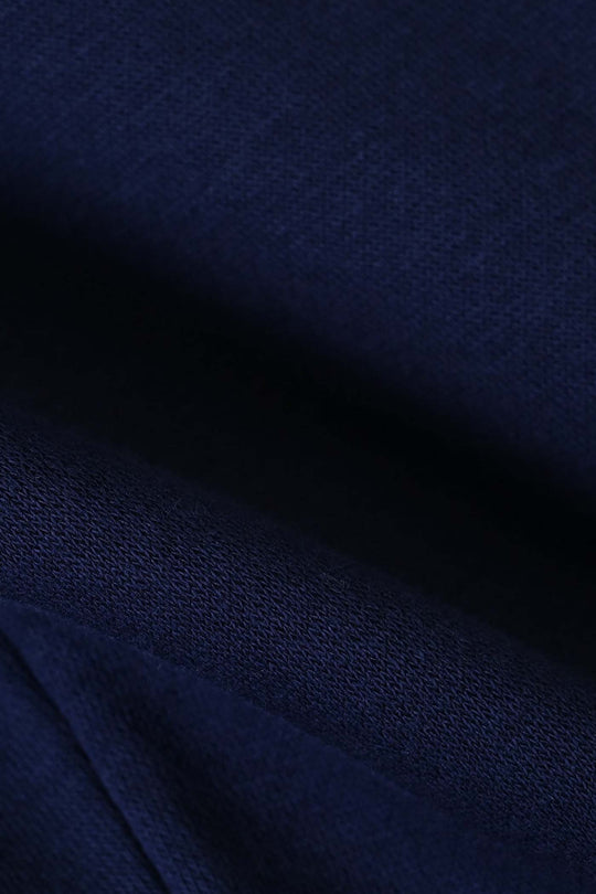 Girls Fleece 2 Piece Suit Good Vibes-NAVY