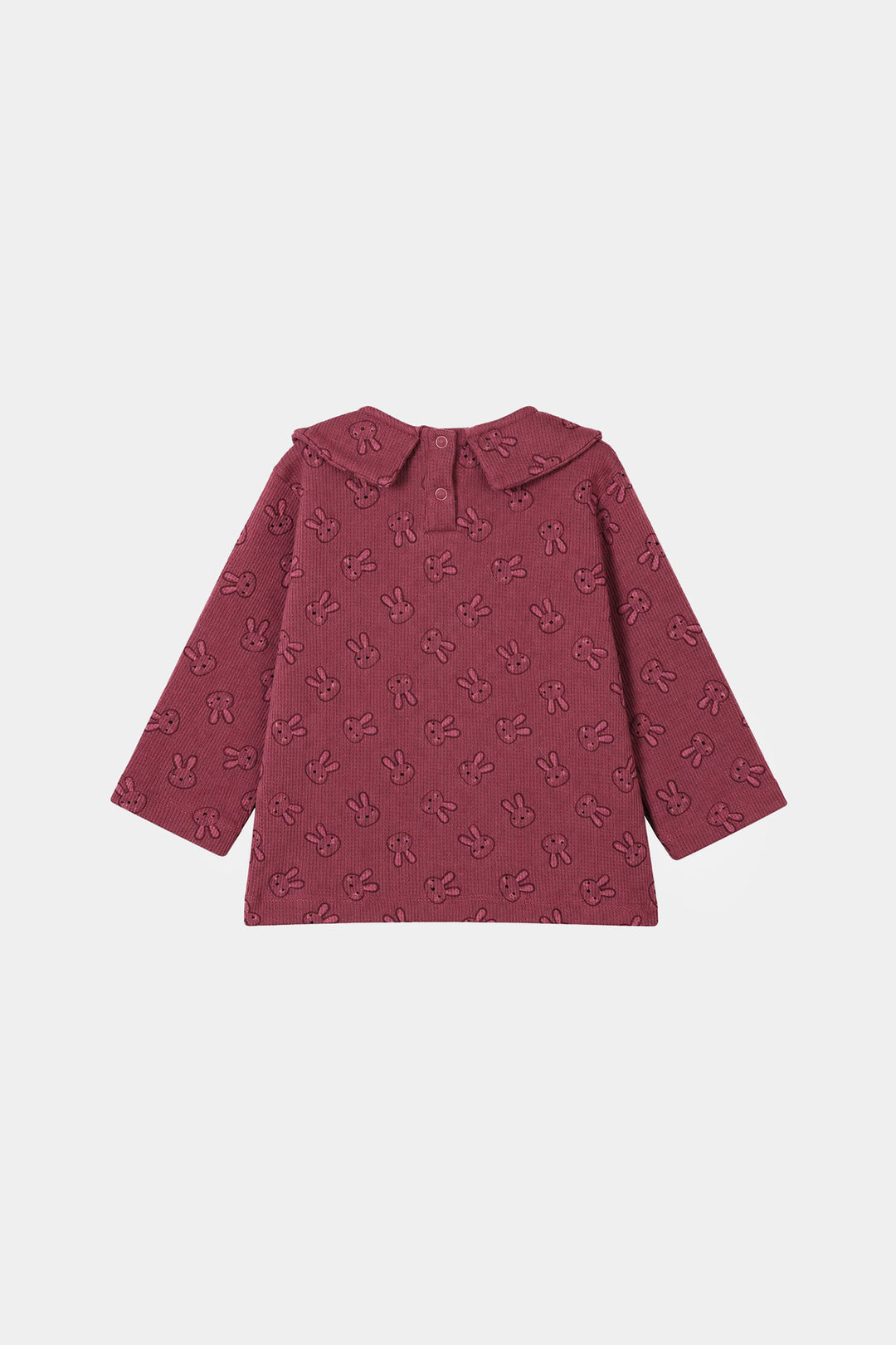 Infant Girls Thermal Knitted Suit Little Me-Rose.Wine