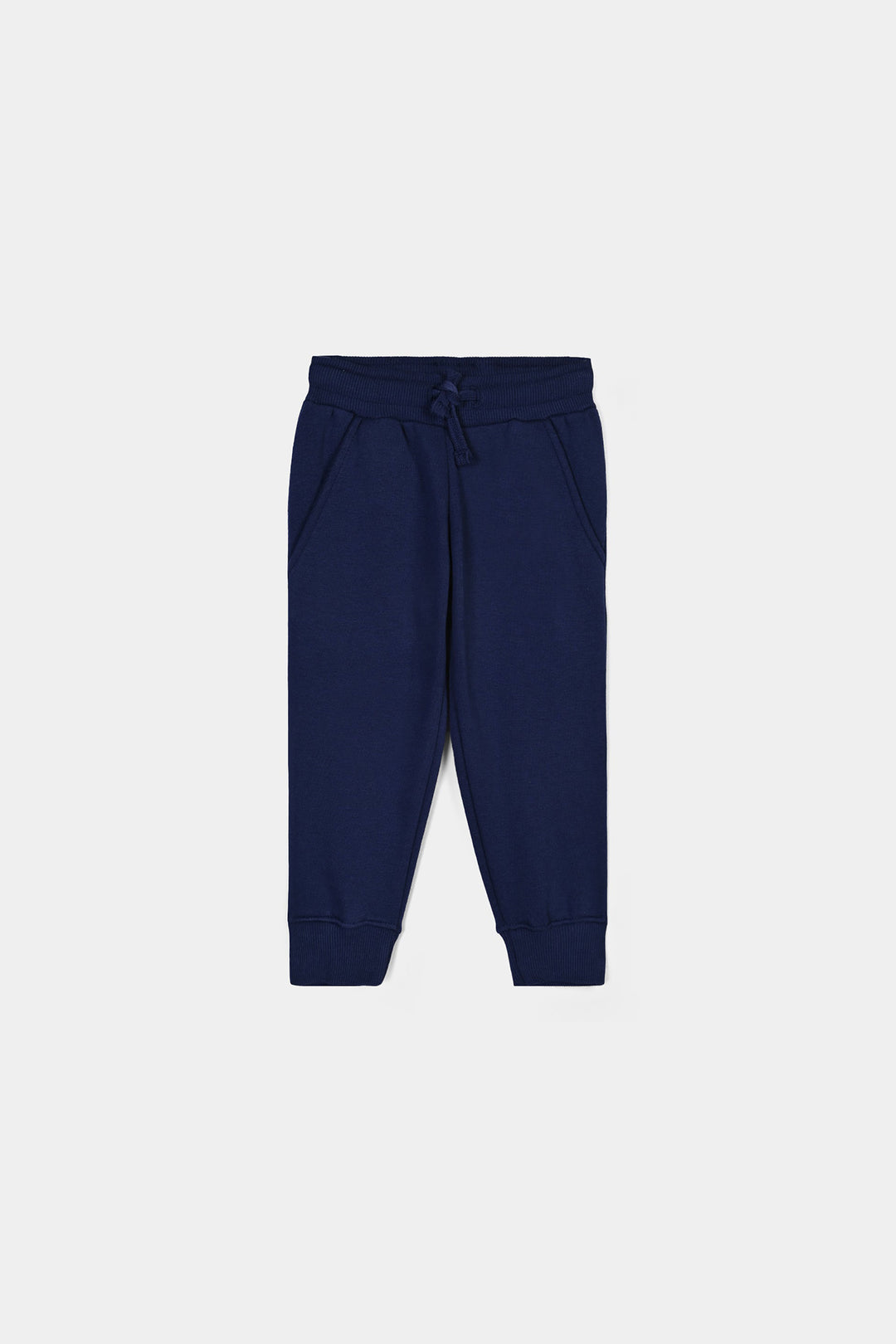 Girls Fleece 2 Piece Suit Good Vibes-NAVY
