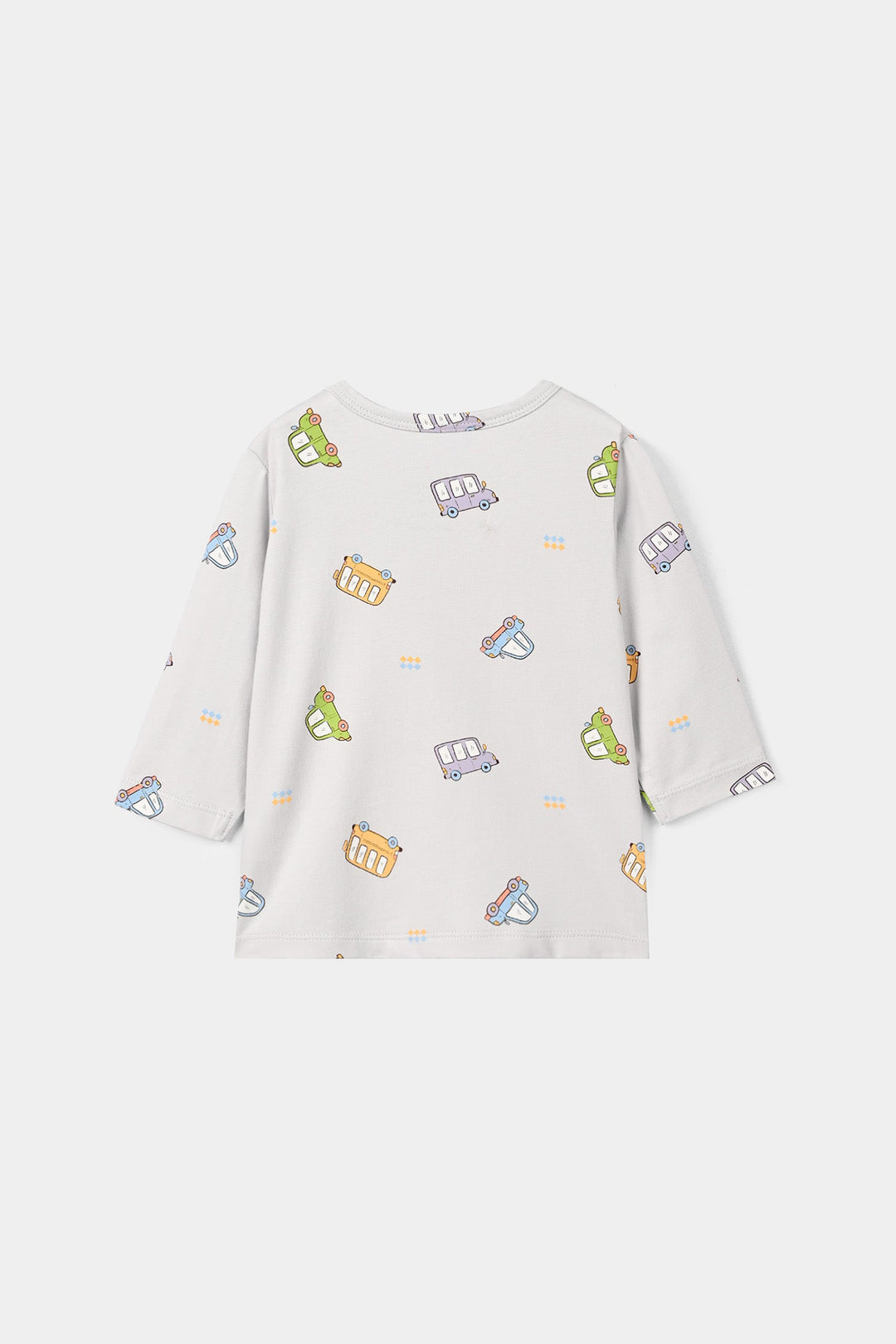 Infant Boys Lycra Jersey T-Shirt Cars-Blue